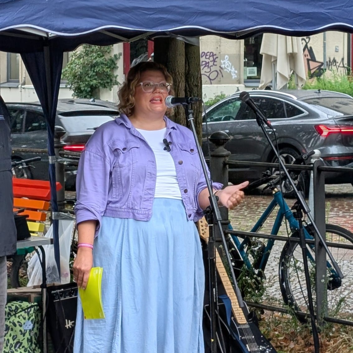 Nina Pritszens beim Gedenktag 2025